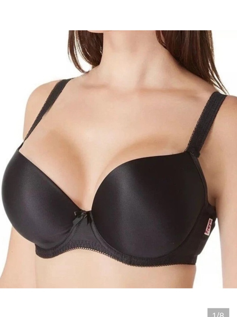 Freya Black Deco Underwire Bra